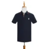 Áo Polo Burberry Walton With TB Monogram 8017007 Màu Xanh Navy
