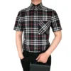 Áo Sơ Mi Nam Burberry Short Sleeve 8073416 Phối Màu